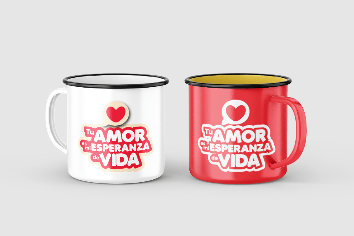 tazas logotipo